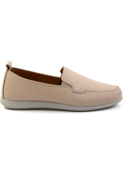 Bej Leather Kadın Casual Ayakkabı K01331041703
