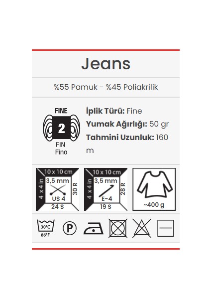 Jeans No: 47 Saks Mavisi 4'lü Paket Amigurimi Bebek İpi,El Örgü Hırka İpi modelleri