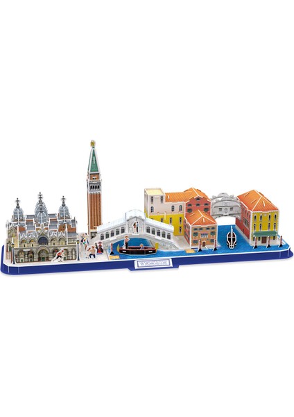Cubicfun Venedik 3D Puzzle 126 Parça