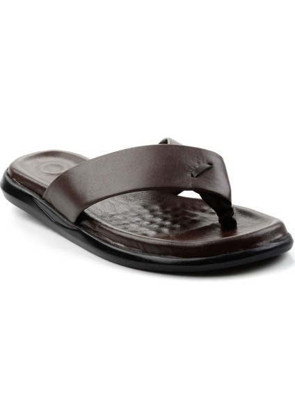 Kahve Leather Erkek Terlik E04557241943 fiyatları