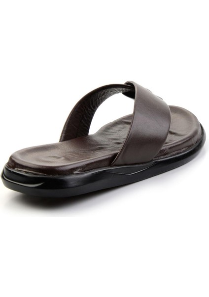 Kahve Leather Erkek Terlik E04557241943 modelleri