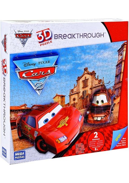 200 Parça 3D Puzzle Breakthrough Cars 2