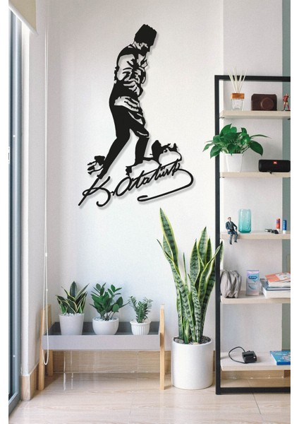 Atatürk Kocatepe Imzalı Lazer Kesim Metal Tablo fiyatları