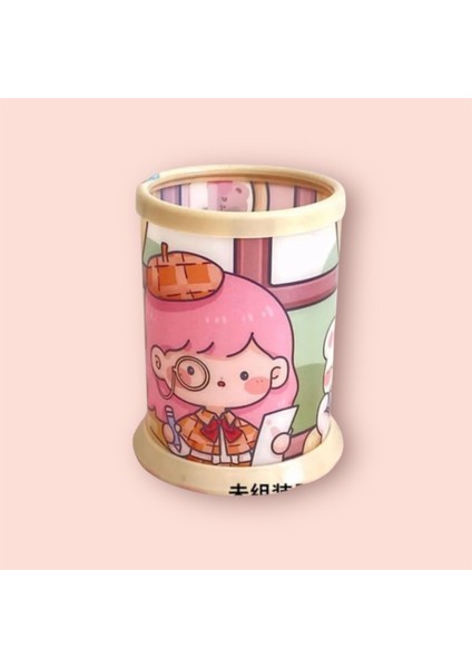 Kawaii Teddy Coco Bear Ayıcık Tavşan Kalemlik Kalem Kutusu Makyaj Kozmetik Düzenleyici