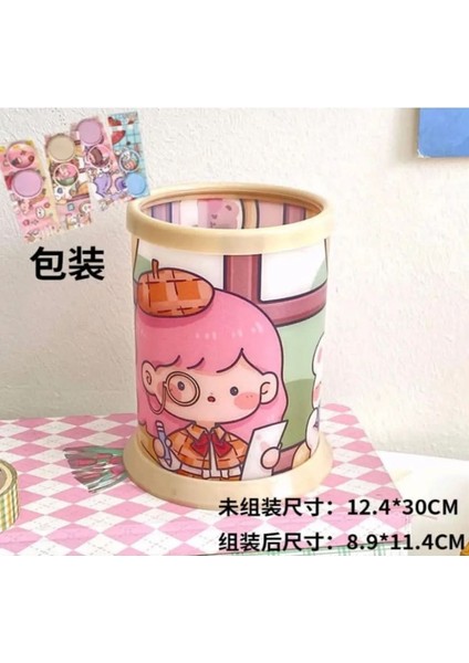 Kawaii Teddy Coco Bear Ayıcık Tavşan Kalemlik Kalem Kutusu Makyaj Kozmetik Düzenleyici modelleri