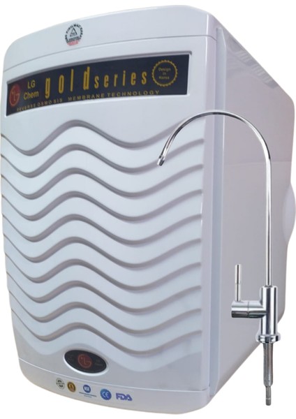 Ligth Gastro Lg Chem Gold Specıal 12 Litre 7 Filtre 14 Aşama Gümüş Iyon, Mineral, Alkali Filtreli Beyaz Renk Su Arıtma Cihazı