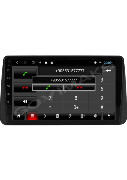 Fıat Egea 2021-2022 4 GB Ram 64 GB Hafıza Android Multimedia Teyp