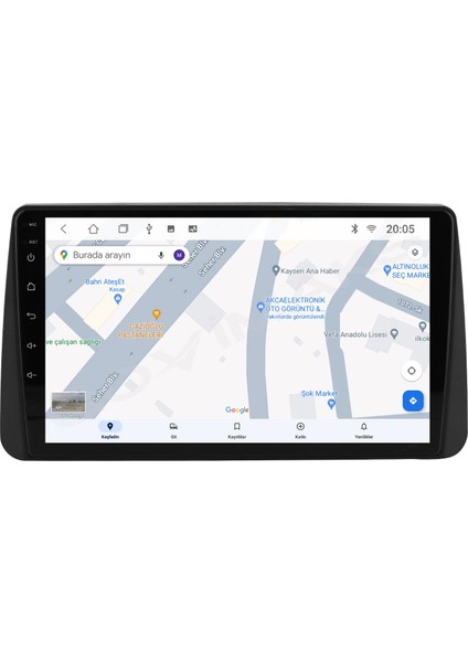 Fıat Egea 2021-2022 4 GB Ram 64 GB Hafıza Android Multimedia Teyp