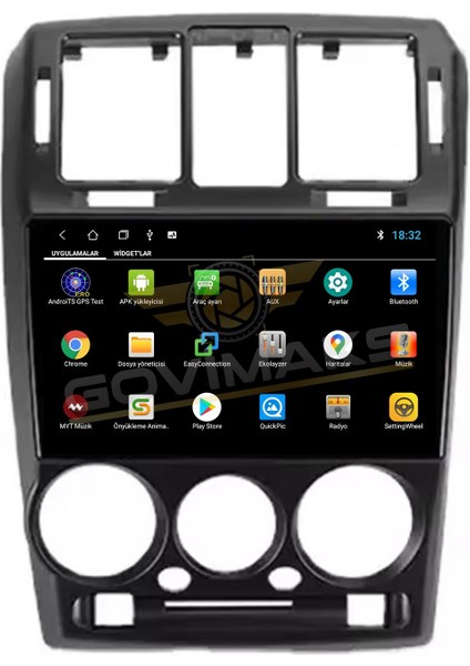 HYUNDAI GETZ 2002-2011 UYUMLU SİYAH 8 GB RAM 128 GB HAFIZA ANDROID MULTIMEDIA TEYP fiyatları