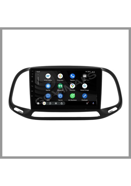 Fiat Doblo 2015-2023 6 GB Ram 128 GB Hafıza Android Multimedia Teyp