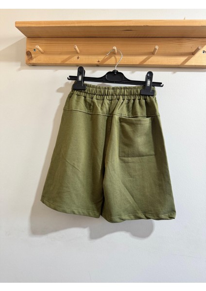 Erkek Çocuk Bermuda Şort Haki modelleri