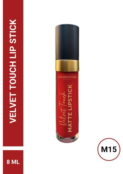 Kadife Dokulu Mat Ruj Velvet Touch Matte Lip Stick M-15