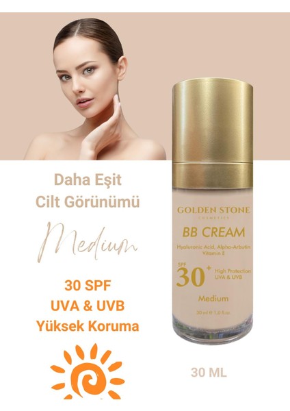 Spf 30 Güneş Korumalı Bb Krem Medium