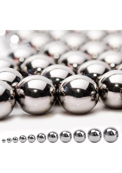 5 mm Tane Bilya Misket (100 Adet) Çok Amaçlı Demir Bilya