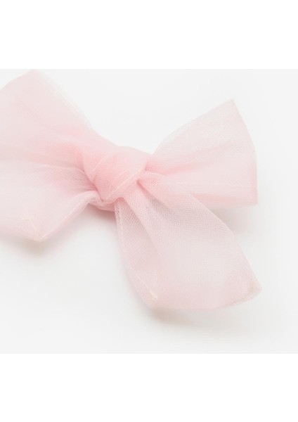 Pembe Bağlama Tül Fiyonk Kız Çocuk Klips Toka fiyatları