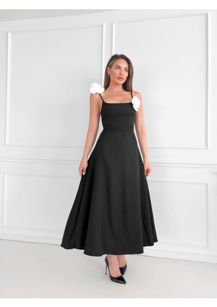 Askısında Rose Detail Elbise fırsatları