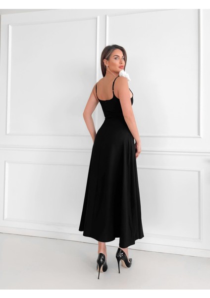 Askısında Rose Detail Elbise indirimleri