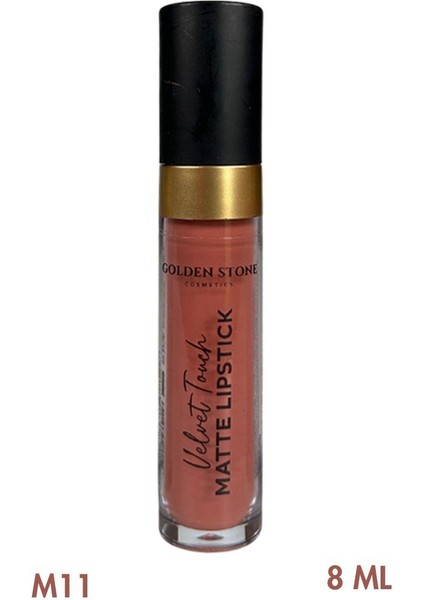 Kadife Dokulu Mat Ruj Matte Lipstick M11 Peach Texture fiyatları