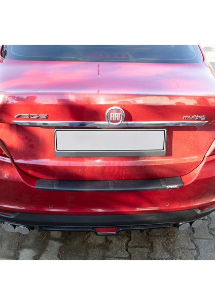 Fiat Egea Arka Tampon Eşiği - Mat Siyah | 2016 ve Sonrası, SD modelleri
