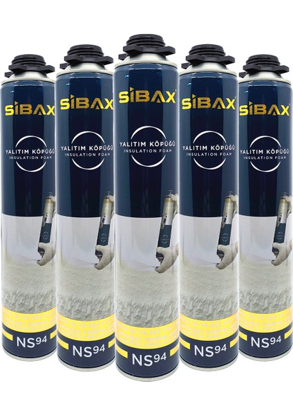 Termal ve Akustik Yalıtım Köpüğü Tabancalı 750ML x 12 Adet