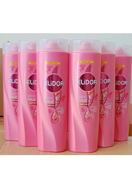 Güçlü ve Parlak Şampuan 400 ml x 6 Adet