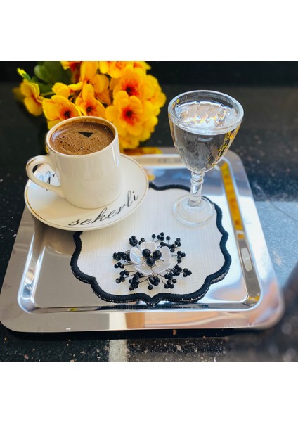 Elçiçek Home Sunum Peçete,kokteyl Peçete ,kahve Yanı Sunum Peçete 2'li