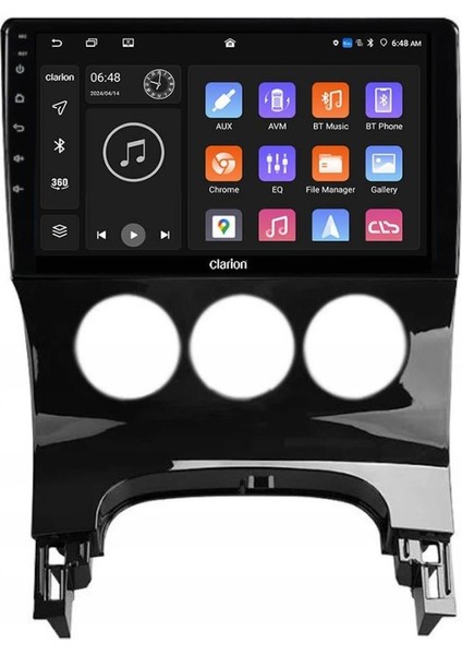 Peugeot 3008 Android Multimedya Sistemi 4-64 Clarion (2009-2015) indirimleri