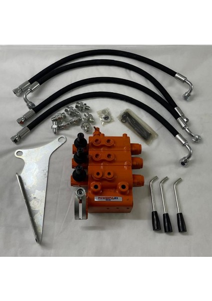 Massey Traktör Hidrolik Damper Valfi 4 Çıkış + Hidrolik