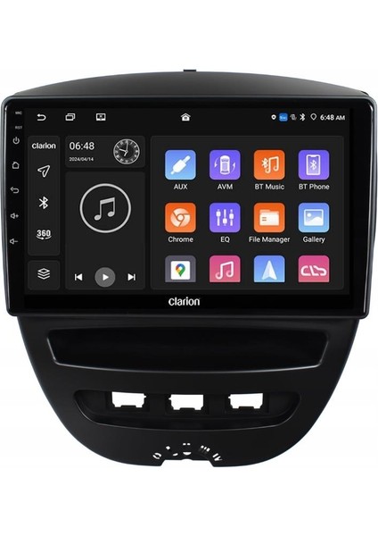 Peugeot 107 Android Multimedya Sistemi 4-64 Clarion (2007-2013) indirimleri
