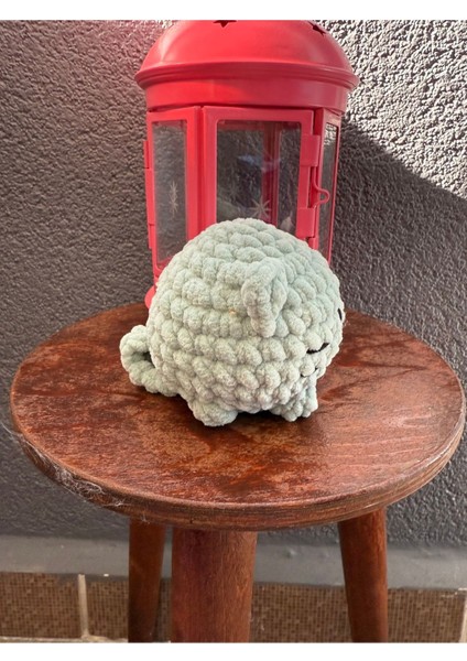 El Yapımı Örgü Beyaz Koyun Oyuncak Amigurumi