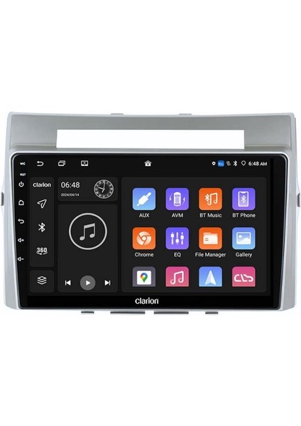 Toyota Verso Android Multimedya Sistemi 4-64 Clarion (2004-2009)