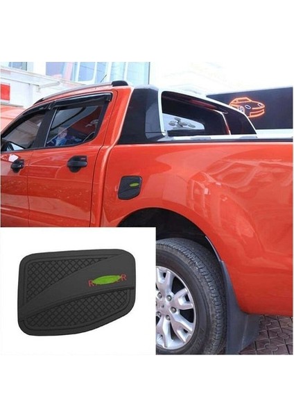 Ford Ranger 2012-2022 Sonrası Depo Kapağı Abs(Plastik) Siyah