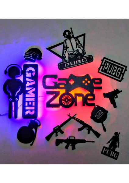 Pubg Gamer/gamezone 12 Parça Set 30 cm