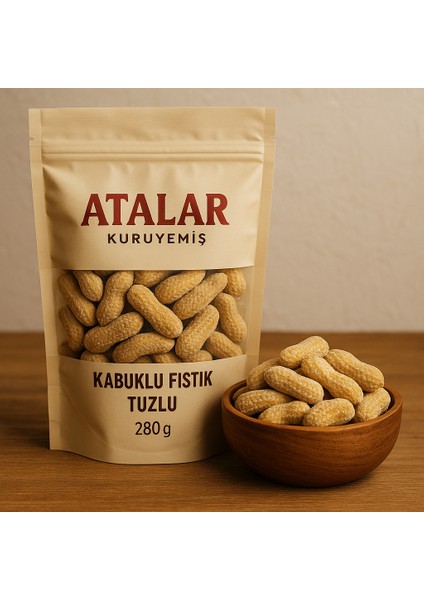 Kabuklu Fıstık (Tuzlu) – 280 gr | Lezzeti Kabuğunda Gizli