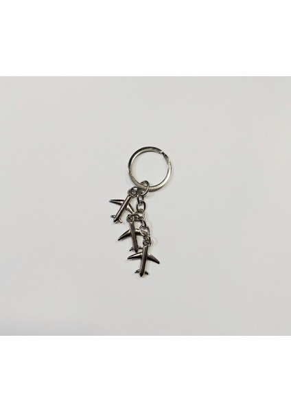 Çoklu Uçak Metal Anahtarlık