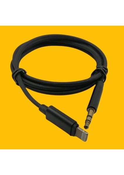 Pratikaı iPhone Lightning Aux 35 mm Jack Ses Aktarma Kablosu | Araç ve Medya Için Dönüştürücü Adaptör