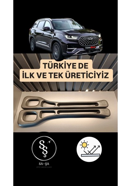 Sasa Chery Tiggo 8 Model Uyumlu Oto Ön Koltuk Arası Organizeri Boşluk Doldurma Aparatı