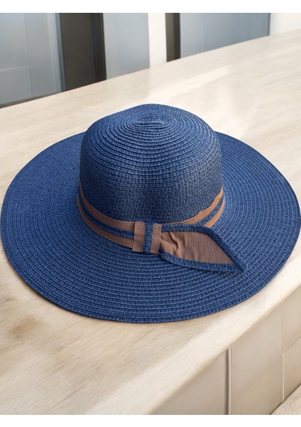 Kadın Hasır Plaj Şapkası