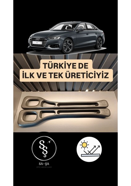 Sasa Audi A4 Model Oto Ön Koltuk Arası Organizeri Boşluk Doldurma Organizer