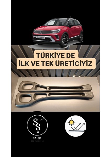 Sasa Opel Crossland Model Uyumlu Oto Koltuk Kenarı Boşluk Doldurma Aparatı