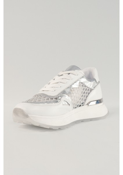 Camille Beyaz Deri Kadın Sneakers, Günlük Ayakkabı, Spor Ayakkabı 24051 modelleri