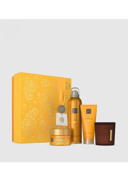 The Ritual Of Mehr Hediye Seti M,foaming Shower Gel, Vücut Kremi, Vücut Scrub'ı ve Parfümlü Mum