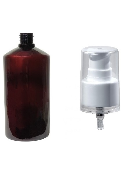 250 ml Kahverengi Serum 24 Adet, Serum Şişesi, Pompalı Şişe, Medikal Şişe, Kozmetik Şişesi, Plastik Şişe