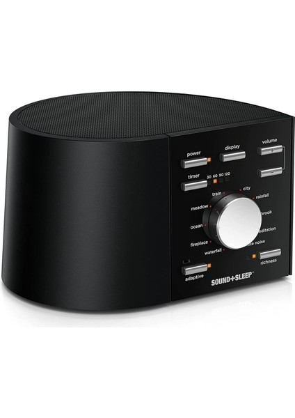 Sound+Sleep Uyku Terapisi Cihazı ASM1002, 30 Ses Seçeneği, Adaptif Ses ve Uyku Zamanlayıcısı