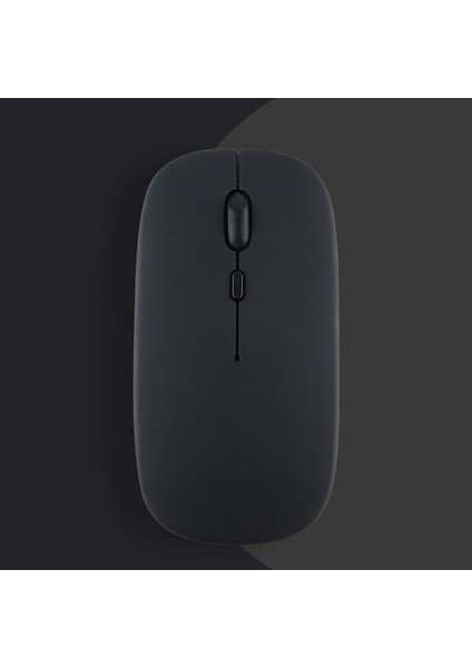 Apple Macbook Laptop Ipad Uyumlu Şarj Edilebilir Bluetooth + 2.4ghz Wifi Kablosuz Sessiz Mause Fare