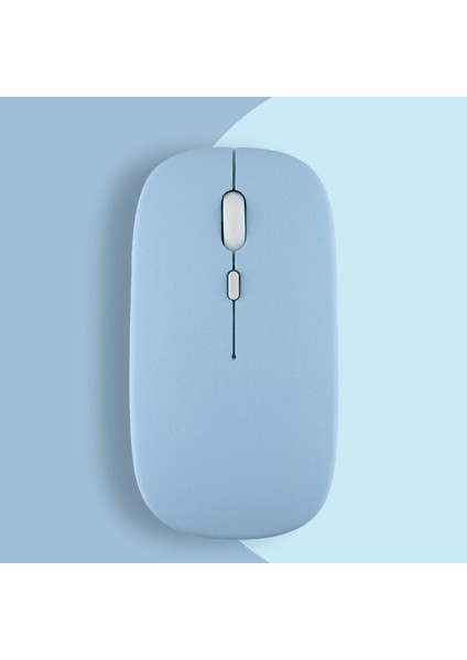 Apple Macbook Laptop Ipad Uyumlu Şarj Edilebilir Bluetooth + 2.4ghz Wifi Kablosuz Sessiz Mause Fare fiyatları