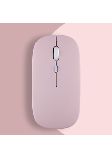 Apple Macbook Laptop Ipad Uyumlu Şarj Edilebilir Bluetooth + 2.4ghz Wifi Kablosuz Sessiz Mause Fare