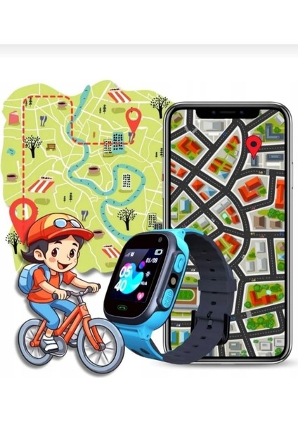 Q21 Kameralı Çocuk Takip Saati Lı Gps Konum Çocuklar Için Akıllı Saat