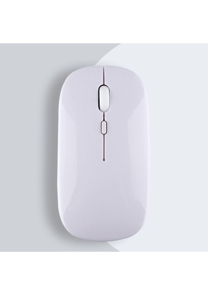 Apple Macbook Laptop Ipad Uyumlu Şarj Edilebilir Bluetooth + 2.4ghz Wifi Kablosuz Sessiz Mause Fare fiyatları