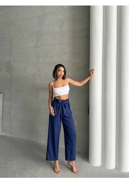 Kadın Kuşak Detaylı Pantolon indirimleri